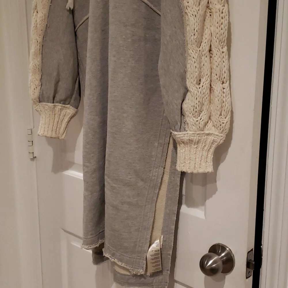 NWT! Free People Maxi Hoodie XS - Picture 3 of 9